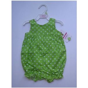 Carter's Girl Romper 3 Mon NWT